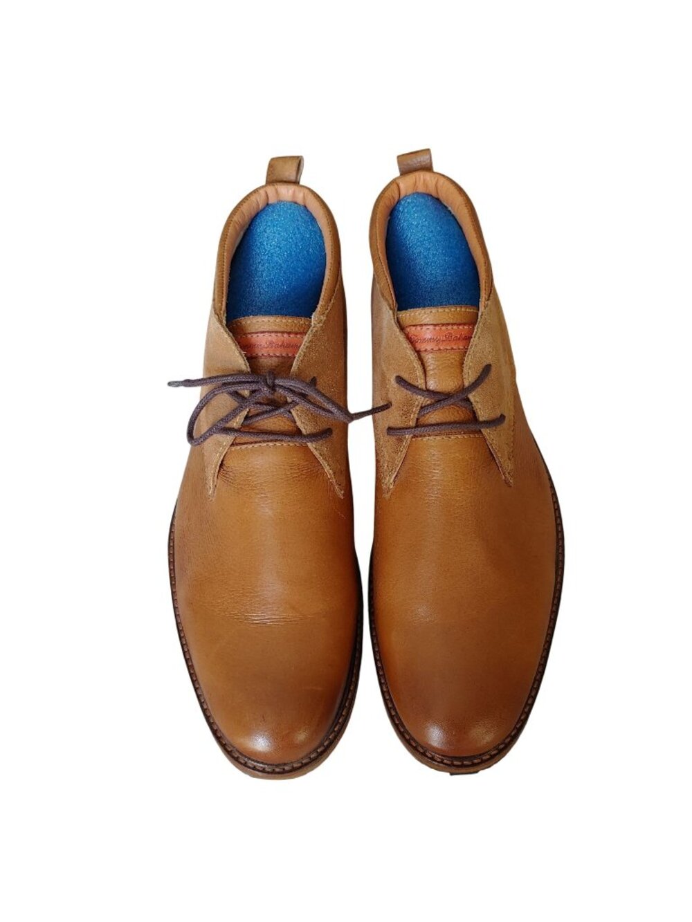 Tommy Bahama Elijah Two Tone Chukka Boots Leather Suede Smart Casual Lace 11.5